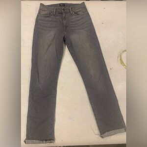 Hudson Gray Straight Jeans